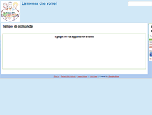 Tablet Screenshot of lamensachevorrei.pappa-mi.it