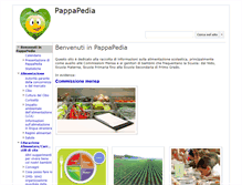 Tablet Screenshot of pappapedia.pappa-mi.it